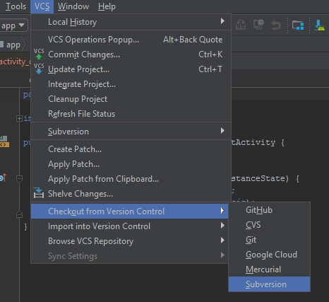 Version Control of Android Studio Project via SVN - InnovationM - Blog